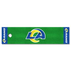 NFL - Los Angeles Rams Putting Green Runner 18"x72"