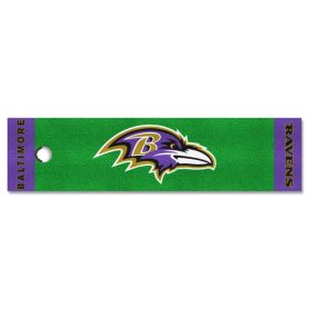 NFL - Baltimore Ravens Putting Green Runner 18"x72"