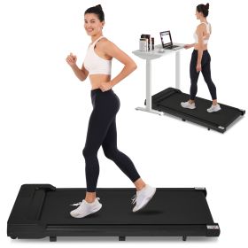 NEW RELEASE 8.10 Walking Pad Under Desk Treadmill for Home Office -2.5HP Walking Treadmill 0.6-4MPH 300LBS Capacity Treadmill for Walking Running Remo