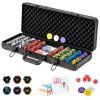 Texas Holdem Poker Chip Set 500 Pieces Claytec Chips 14 Gram