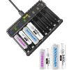 Smart Battery Charger 8-port AA & AAA Battery Charger 1.5V Lithium Battery Charger