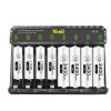Smart Battery Charger 8-port AA & AAA Battery Charger 1.5V Lithium Battery Charger