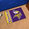 NFL - Minnesota Vikings Uniform Inspired Starter Rug 19"x30"