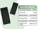 NEW RELEASE 8.10 Walking Pad Under Desk Treadmill for Home Office -2.5HP Walking Treadmill 0.6-4MPH 300LBS Capacity Treadmill for Walking Running Remo