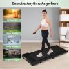 NEW RELEASE 8.10 Walking Pad Under Desk Treadmill for Home Office -2.5HP Walking Treadmill 0.6-4MPH 300LBS Capacity Treadmill for Walking Running Remo