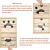 Fast Sling Puck Game,Wooden Hockey Game,Super Foosball Table,Desktop Battle Parent-Child Interaction Winner Slingshot Game