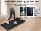 NEW RELEASE 8.10 Walking Pad Under Desk Treadmill for Home Office -2.5HP Walking Treadmill 0.6-4MPH 300LBS Capacity Treadmill for Walking Running Remo